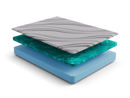 BIB:NL 8"GEL MEMORY FOAM MATTRESS MEDIUM