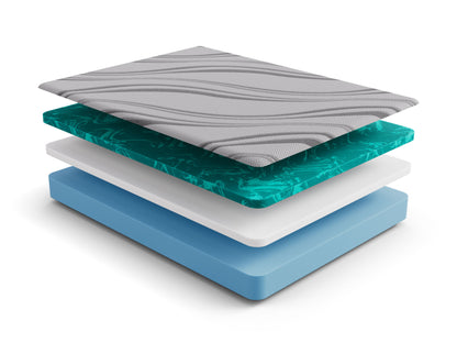 BIB:NL 10"GEL MEMORY FOAM MATTRESS MEDIUM